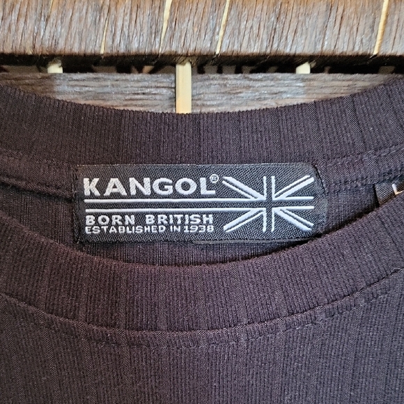 Kangol Men's Charcoal Short Sleeve Tee - Picture 2 of 5